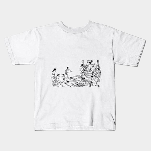 Virreyes Kids T-Shirt by Digilogos